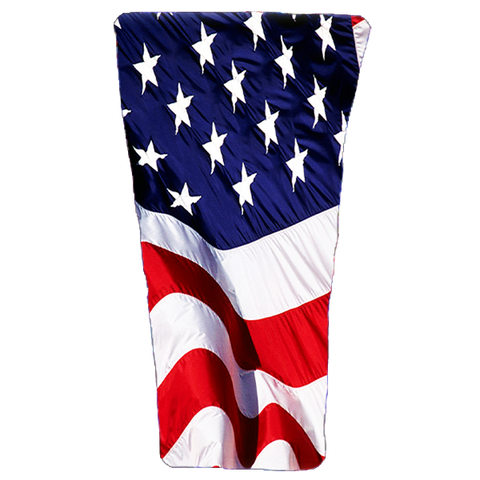 American Flag Prosthetic Suspension Sleeve Cover