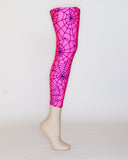 Pink Spider Web Prosthetic Suspension Sleeve Cover