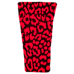 Red Leopard Prosthetic Suspension Sleeve Cover