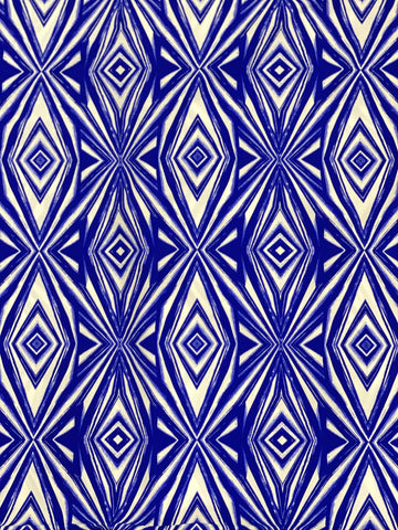 Blue Pop Art Laminating Sleeve