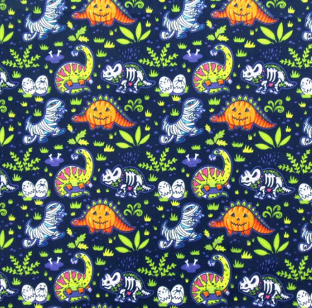 Halloween Dinos Prosthetic Suspension Sleeve Cover
