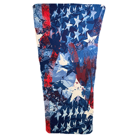 Patchwork Patriot Prosthetic Suspension Sleeve Cover