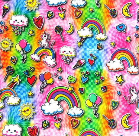 Rainbows and Ice Cream Laminating Sleeve