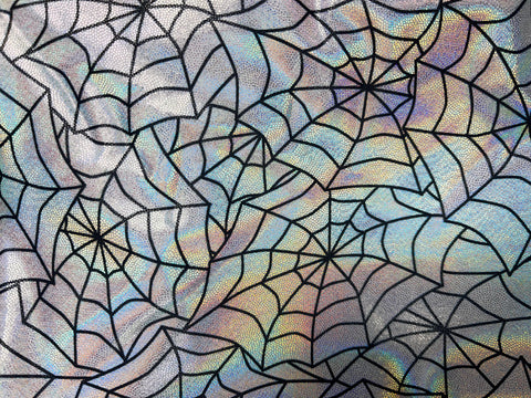 Silver Spider Web Laminating Sleeve