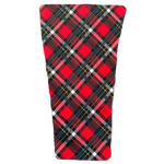 Red Plaid Prosthetic Suspension Sleeve Cover