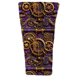 Purple Steampunk Gears Prosthetic Suspension Sleeve Cover