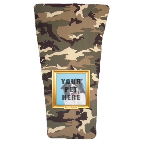 Pet on Camo Prosthetic Suspension Sleeve Cover