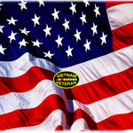 Vietnam Veteran on Flag Prosthetic Suspension Sleeve Cover