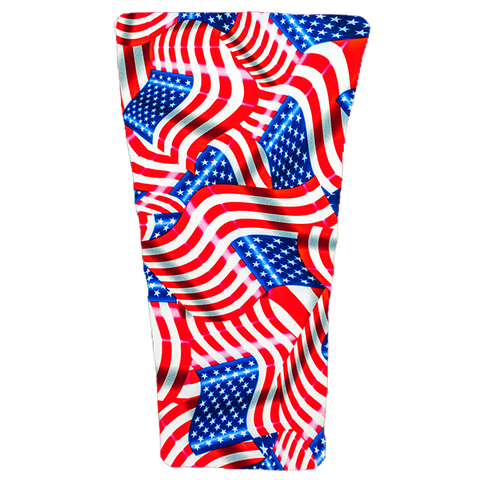 US Flag Prosthetic Suspension Sleeve Cover