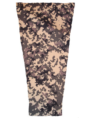 digital mossy camouflage prosthetic suspension sleeve cover