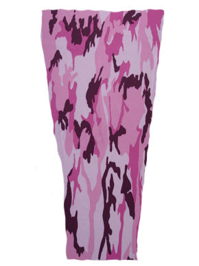 pink camouflage prosthetic suspension sleeve cover