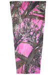 pink timber camouflage prosthetic suspension sleeve cover