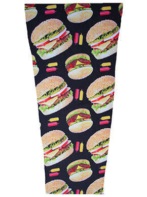 cheeseburger pediatric prosthetic suspension sleeve cover