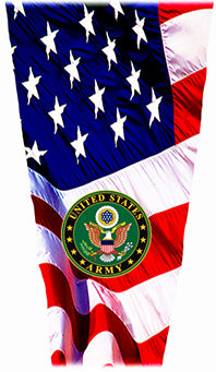 army flag laminating sleeve