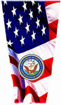 navy flag prosthetic suspension sleeve cover